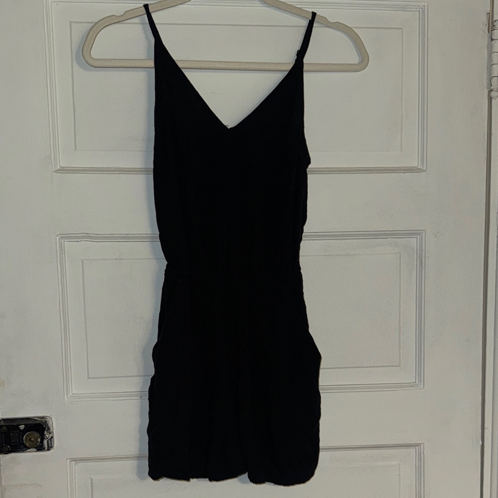 H&M Divided XS Black Romper